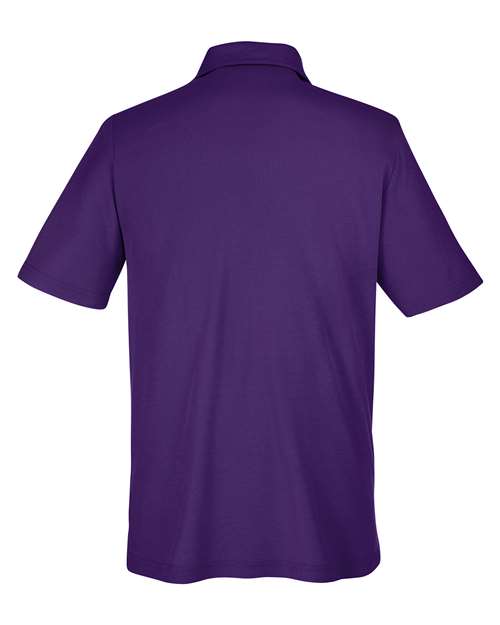 Men's Fusion ChromaSoft™ Pique Polo — Campus Purple