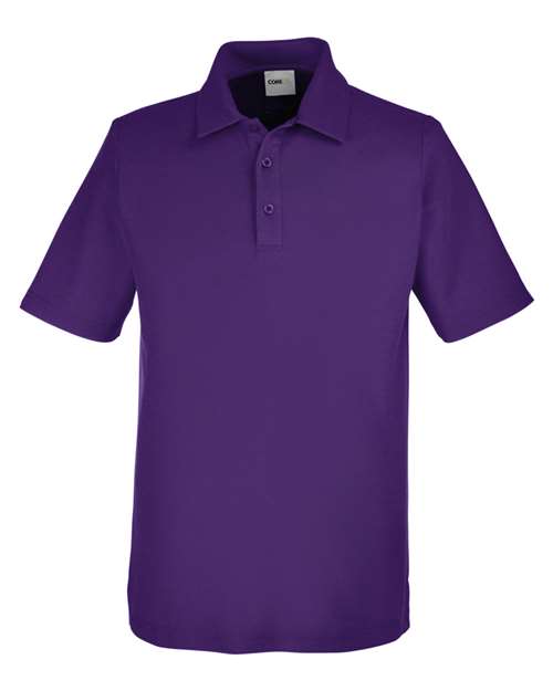 Men's Fusion ChromaSoft™ Pique Polo — Campus Purple