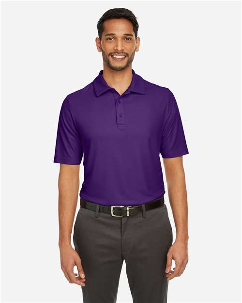 Men's Fusion ChromaSoft™ Pique Polo — Campus Purple