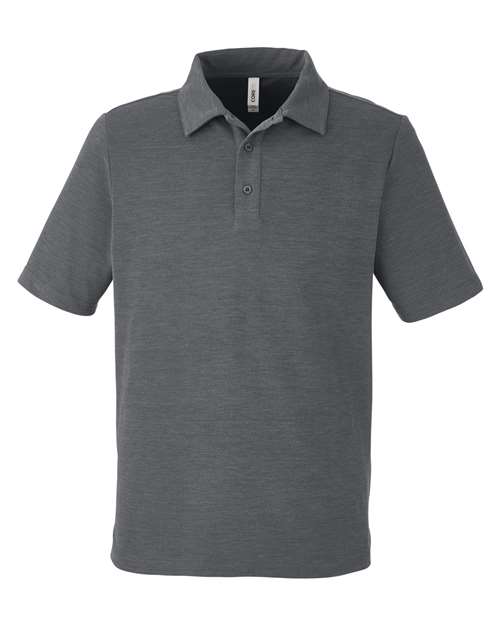 Men's Fusion ChromaSoft™ Pique Polo — Carbon Heather