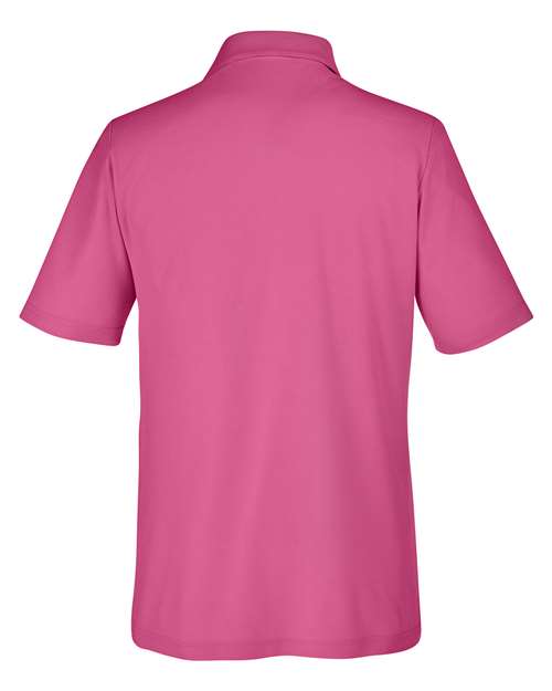 Men's Fusion ChromaSoft™ Pique Polo — Charity Pink