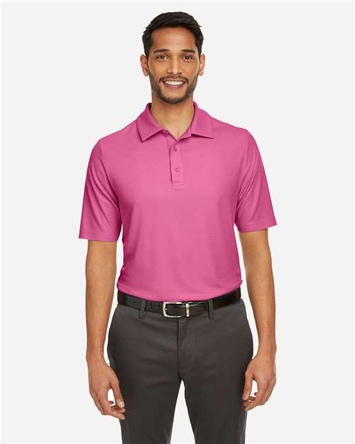 Men's Fusion ChromaSoft™ Pique Polo — Charity Pink