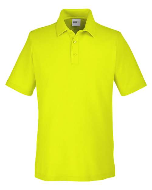 Men's Fusion ChromaSoft™ Pique Polo — Safety Yellow