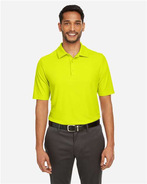 Men's Fusion ChromaSoft™ Pique Polo — Safety Yellow