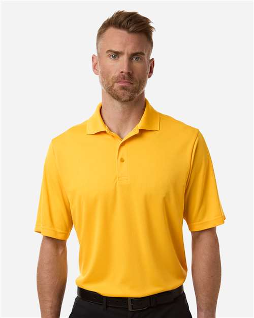Men's Nova Performance Pique Polo — Campus Gold