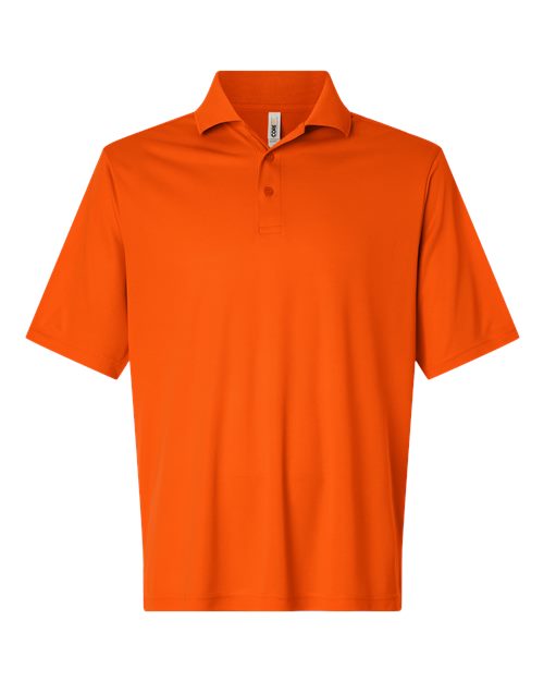 Men's Nova Performance Pique Polo — Campus Orange
