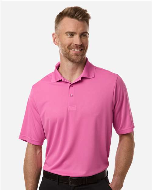 Men's Nova Performance Pique Polo — Charity Pink