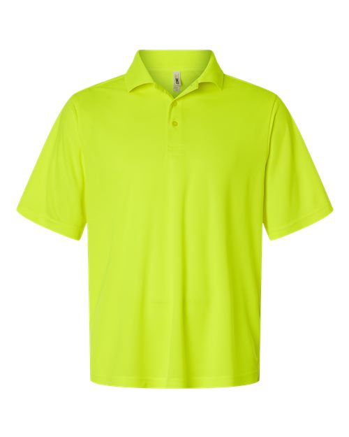 Men's Nova Performance Pique Polo — Safety Yellow