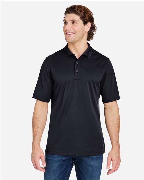 Men's Market Snag Protect Mesh Polo — Black
