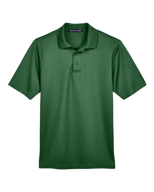 Men's CrownLux Performance® Plaited Polo — Forest