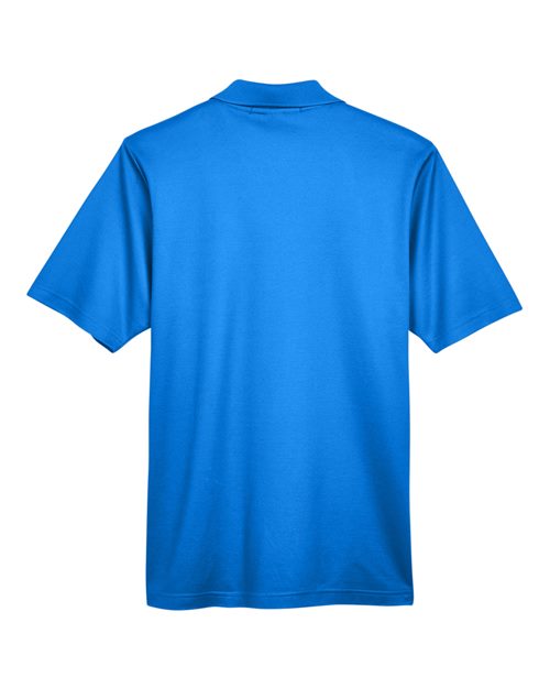 Men's CrownLux Performance® Plaited Polo — French Blue