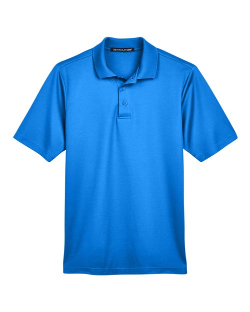 Men's CrownLux Performance® Plaited Polo — French Blue