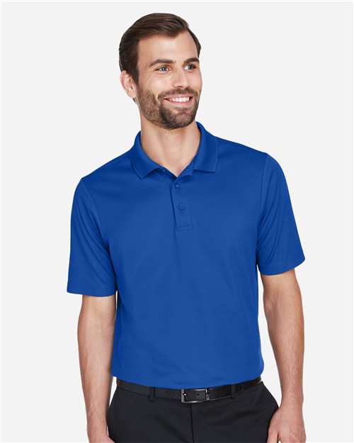 Men's CrownLux Performance® Plaited Polo — True Royal