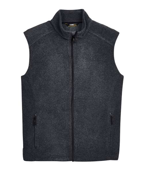 Men's Journey Fleece Vest — Heather Charcoal