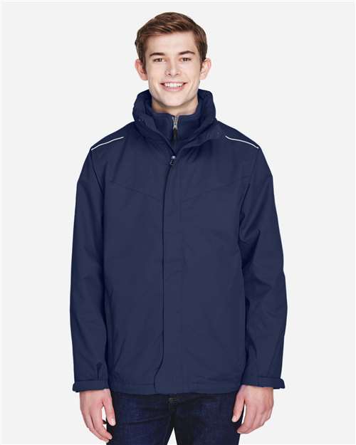 Men's Region 3-in-1 Jacket with Fleece Liner — Classic Navy