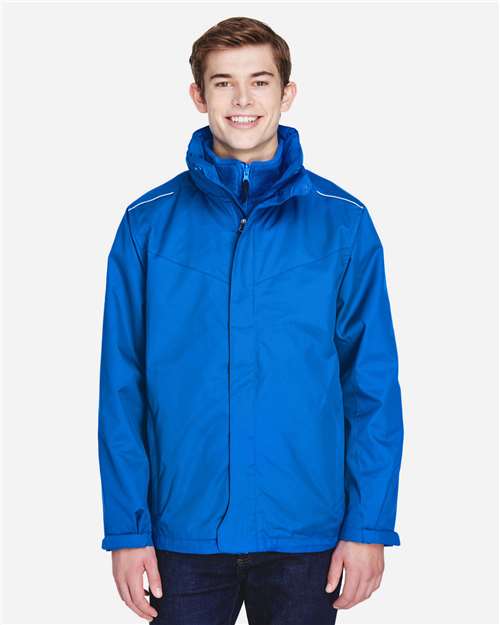 Men's Region 3-in-1 Jacket with Fleece Liner — True Royal