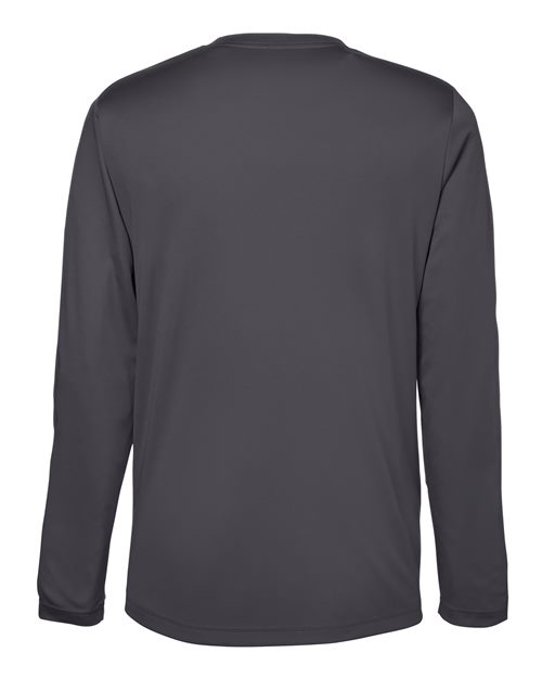 Unisex Capital Long Sleeve Performance T-Shirt — Carbon