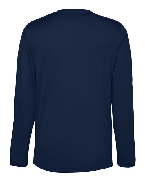 Unisex Capital Long Sleeve Performance T-Shirt — Classic Navy