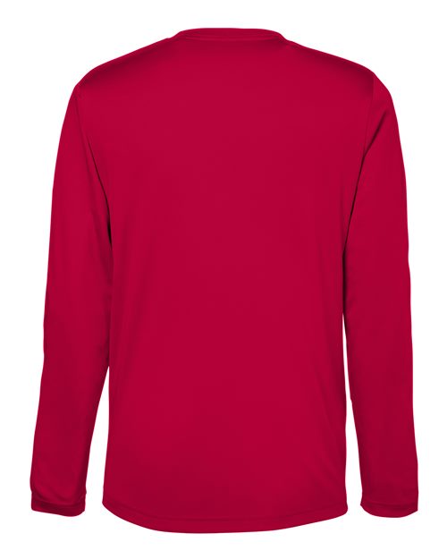 Unisex Capital Long Sleeve Performance T-Shirt — Classic Red