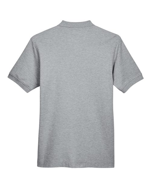 Men's Pima Piqué Polo — Grey Heather