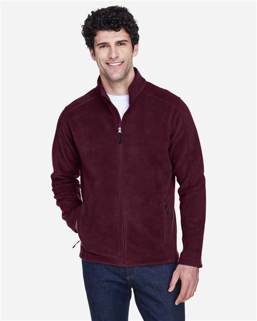 Men's Journey Fleece Jacket — Burgundy