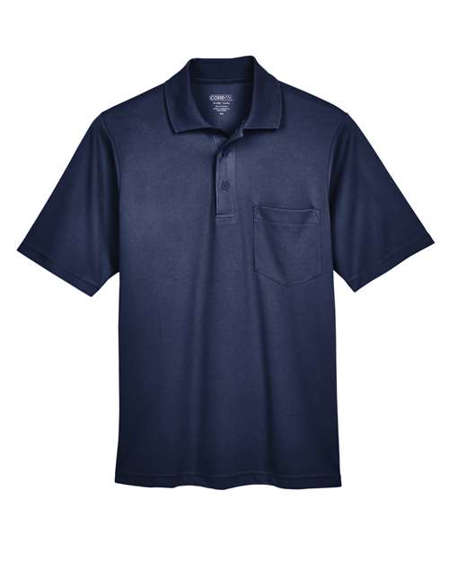 Men's Origin Performance Piqué Polo with Pocket — Classic Navy