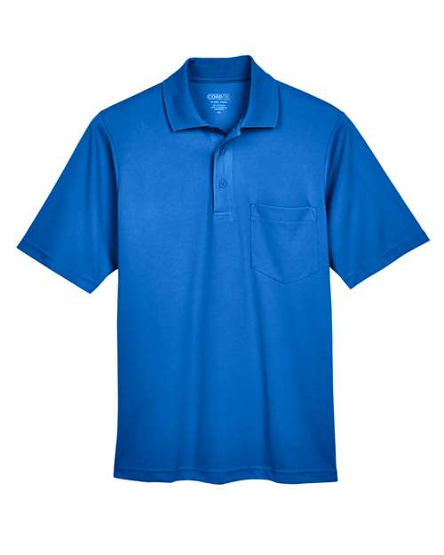 Men's Origin Performance Piqué Polo with Pocket — True Royal