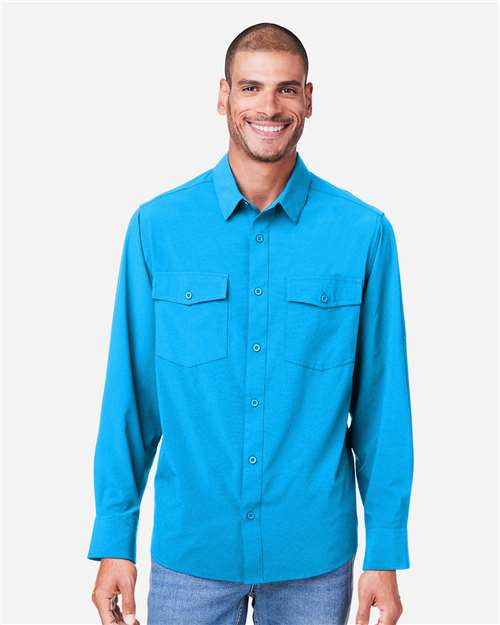 Men's Ultra UVP® Marina Shirt — Electric Blue