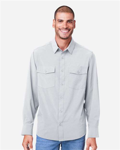Men's Ultra UVP® Marina Shirt — Platinum