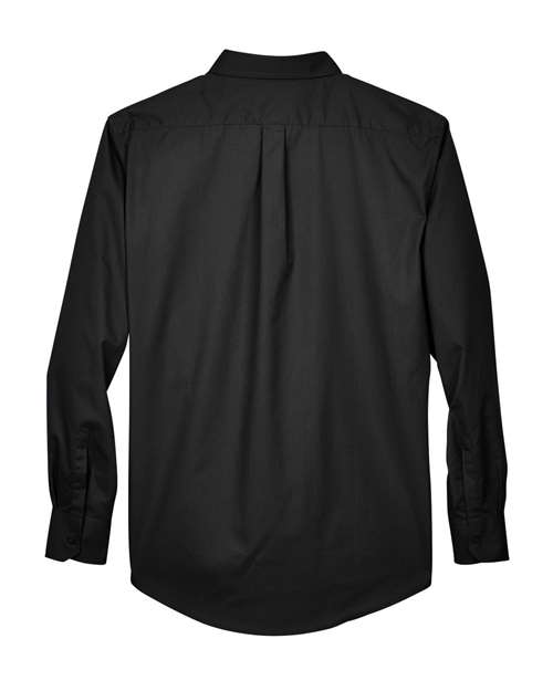 Men's Operate Twill Dress Shirt — Black