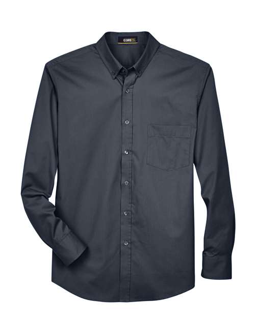 Men's Operate Twill Dress Shirt — Carbon