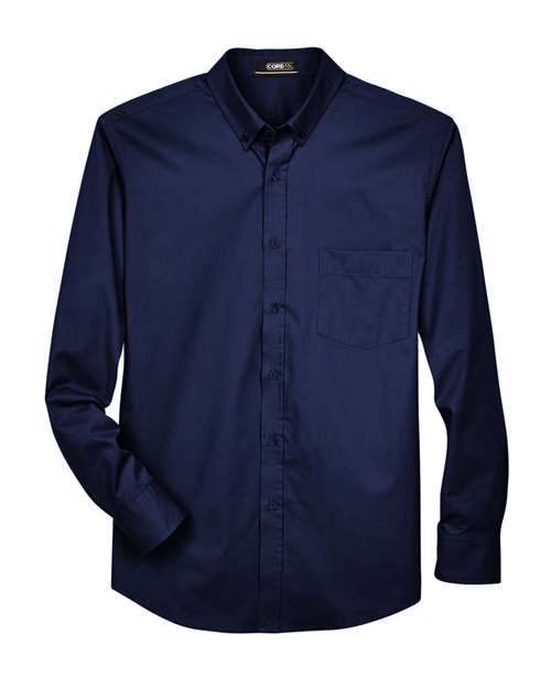 Men's Operate Twill Dress Shirt — Classic Navy