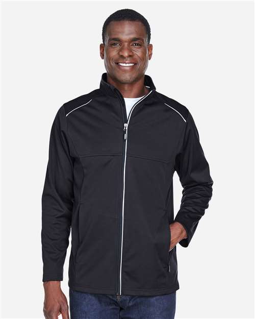 Men's Techno Lite Three-Layer Knit Tech-Shell — Black