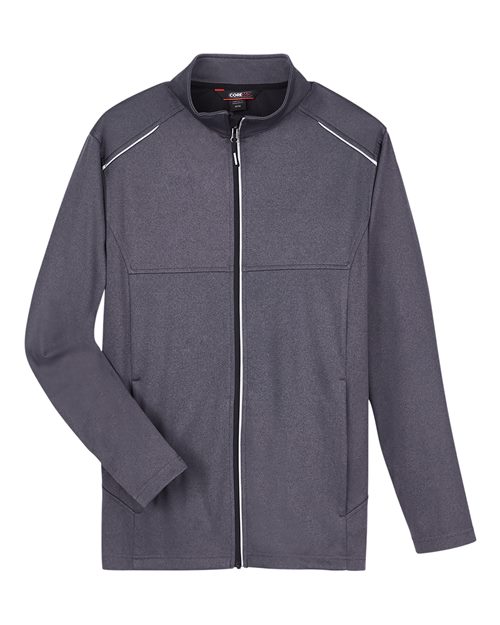 Men's Techno Lite Three-Layer Knit Tech-Shell — Carbon Heather