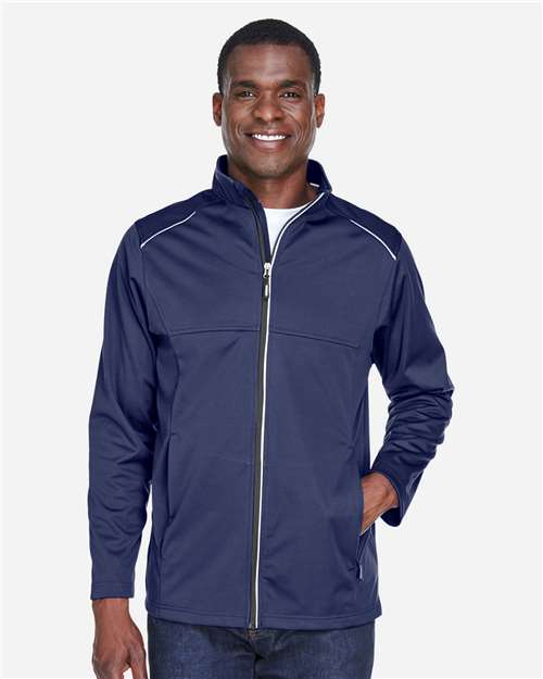 Men's Techno Lite Three-Layer Knit Tech-Shell — Classic Navy
