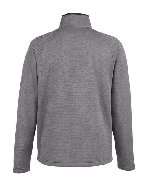 Men's Venture Heathered Stripe Full-Zip Jacket — Black/ White