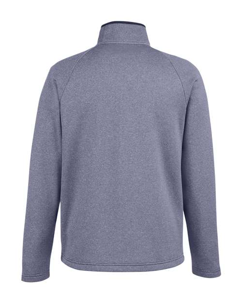 Men's Venture Heathered Stripe Full-Zip Jacket — Classic Navy/ White