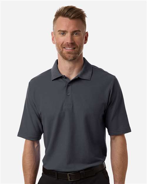 Men's Tall Resolve CVC Performance Pique Polo — Carbon