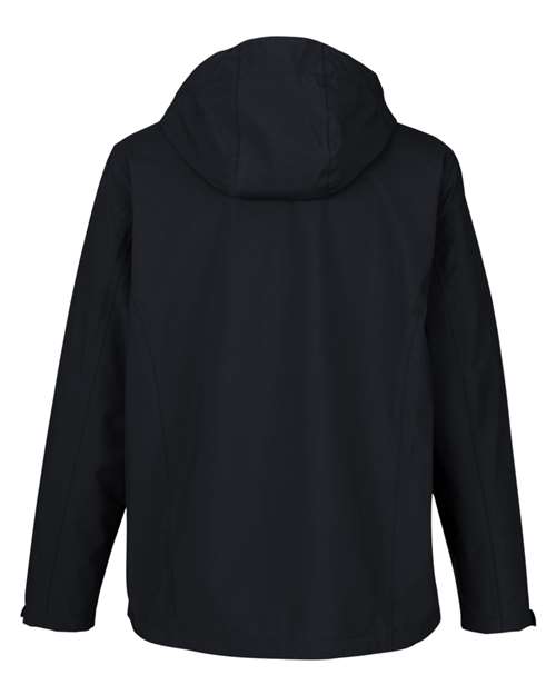 Men's Barrier Packable Waterproof Rain Jacket — Black