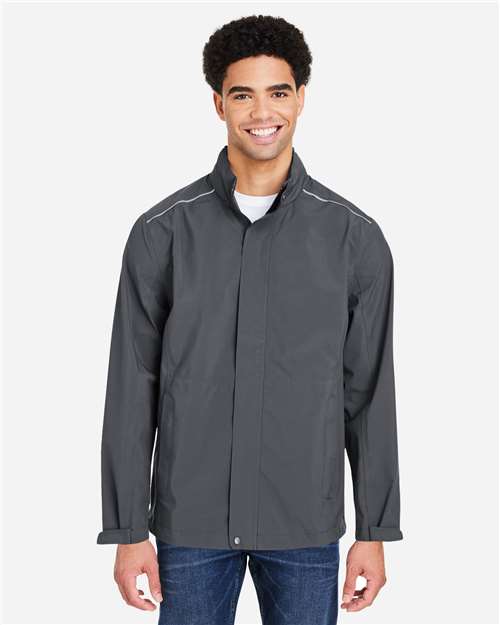 Men's Barrier Packable Waterproof Rain Jacket — Carbon