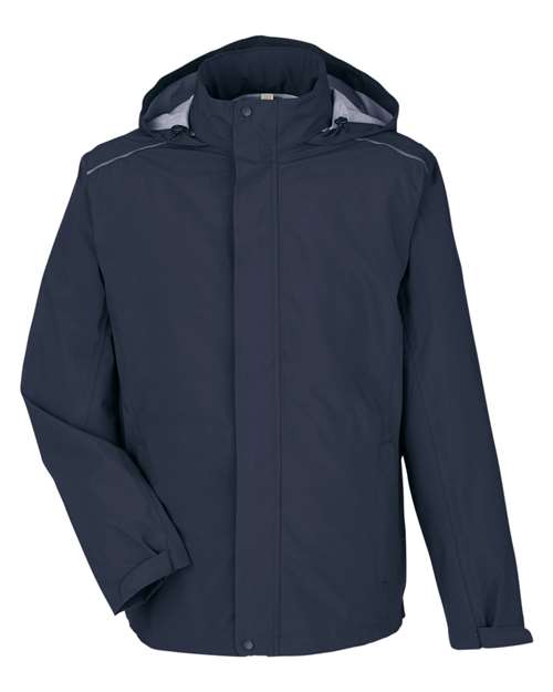 Men's Barrier Packable Waterproof Rain Jacket — Classic Navy
