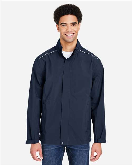 Men's Barrier Packable Waterproof Rain Jacket — Classic Navy
