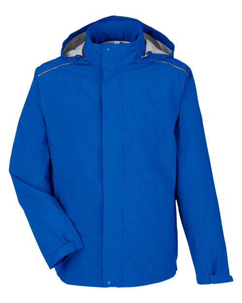 Men's Barrier Packable Waterproof Rain Jacket — True Royal