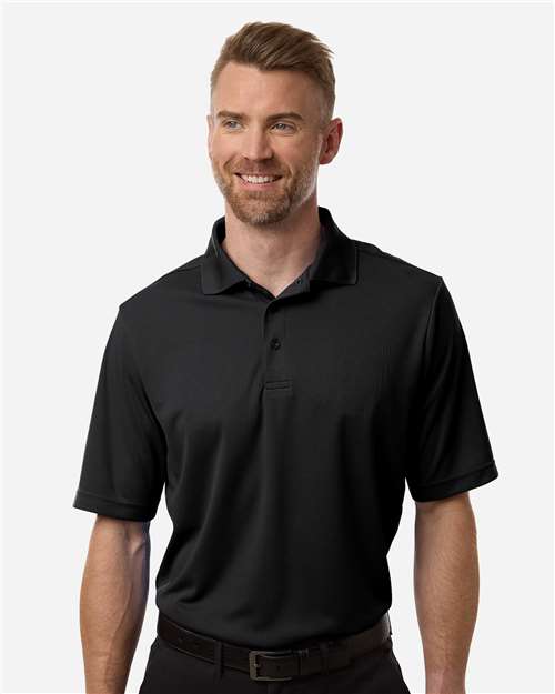 Men's Tall Nova Performance Pique Polo — Black