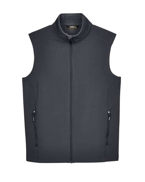 Men's Cruise Two-Layer Fleece Bonded Soft Shell Vest — Carbon