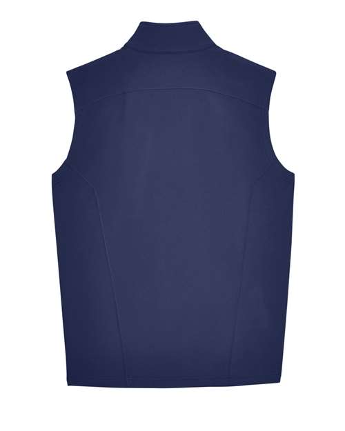 Men's Cruise Two-Layer Fleece Bonded Soft Shell Vest — Classic Navy