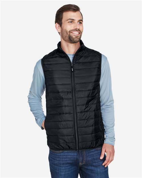 Men's Prevail Packable Puffer Vest — Black