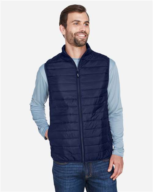 Men's Prevail Packable Puffer Vest — Classic Navy