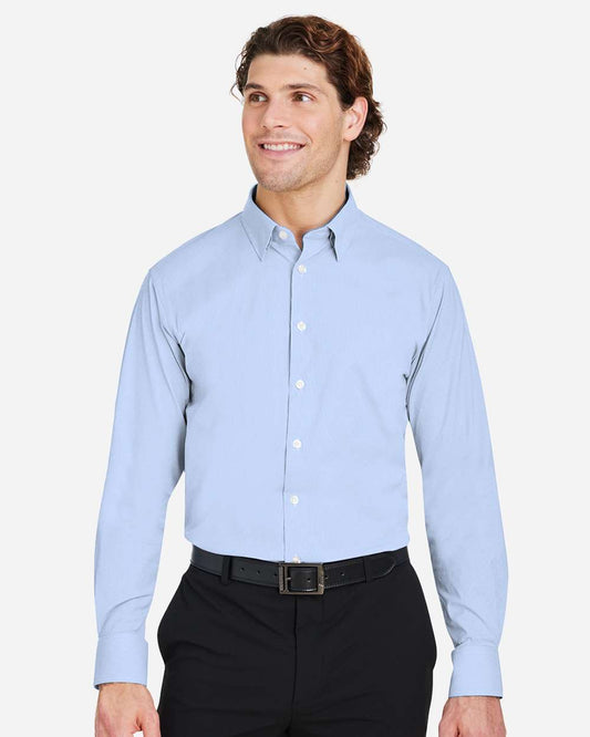 Chemise homme à microrayures CrownLux — Devon & Jones