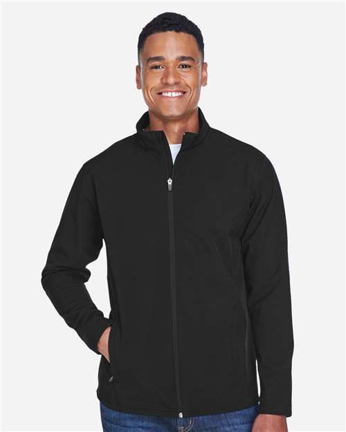 Men's Leader Soft Shell Jacket — Black